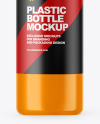 Glossy Plastic Bottle Mockup