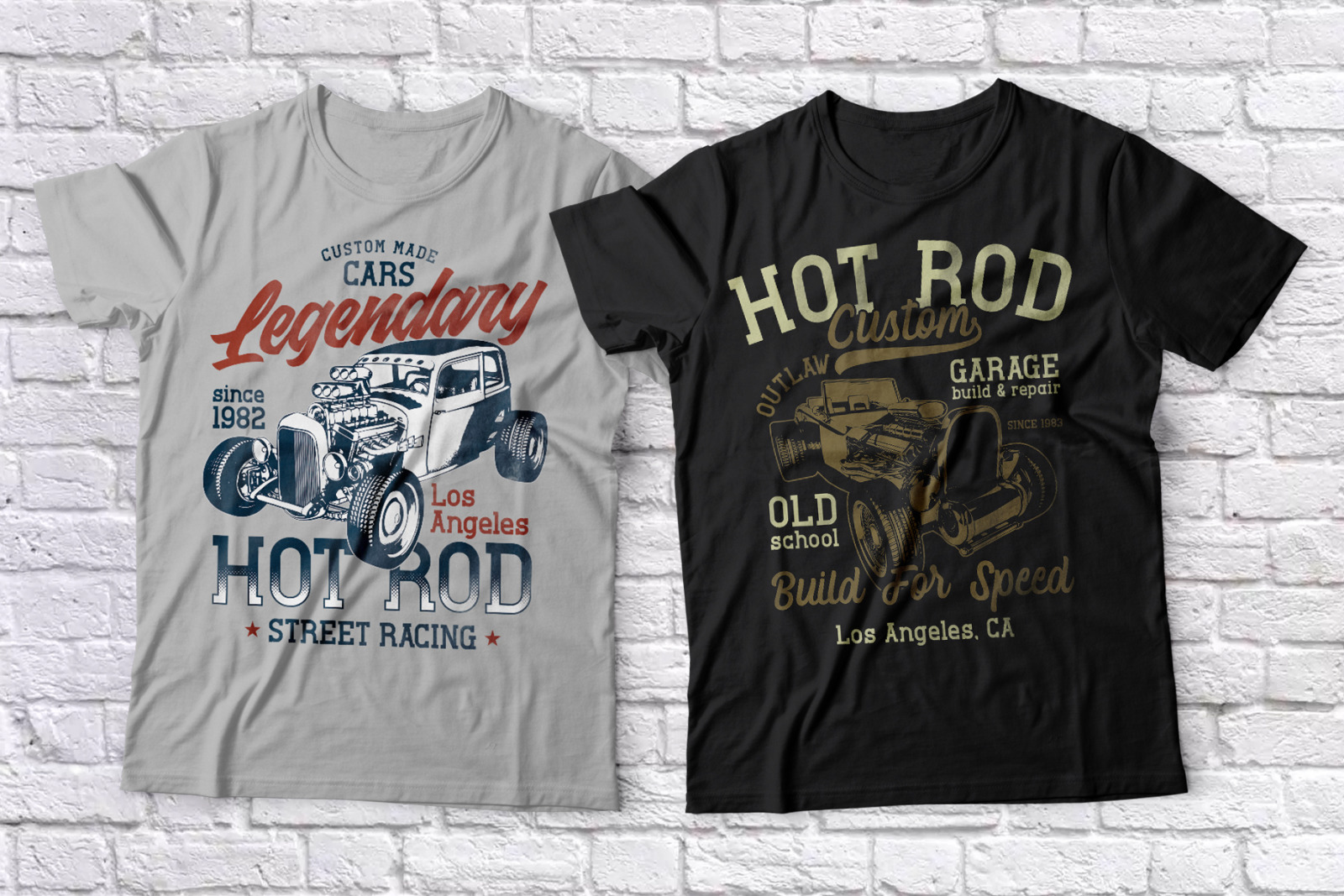Hot Rod Layered Font Hot Rod Layered Font