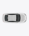 Sedan Mockup - Top View