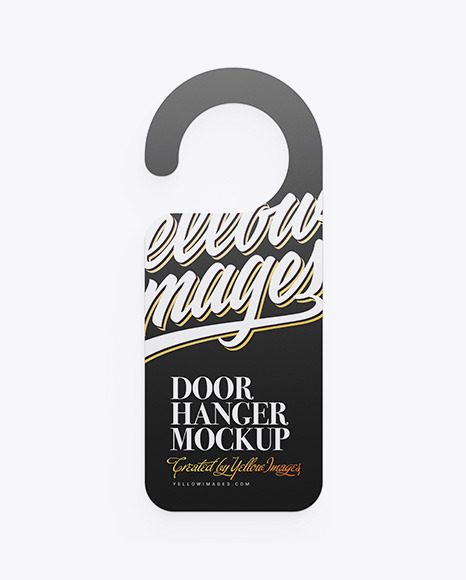 Door Hanger Mockup