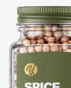 Spice Jar with White Pepper Mockup