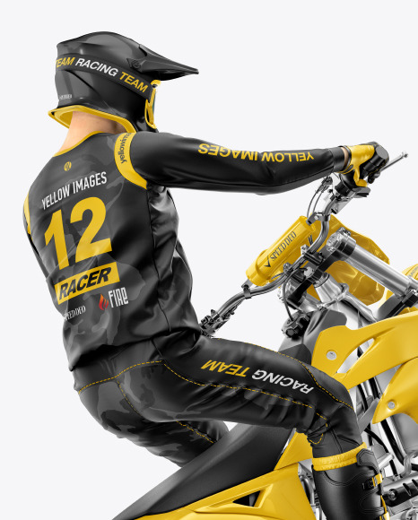 Motocross Racing Kit Mockup