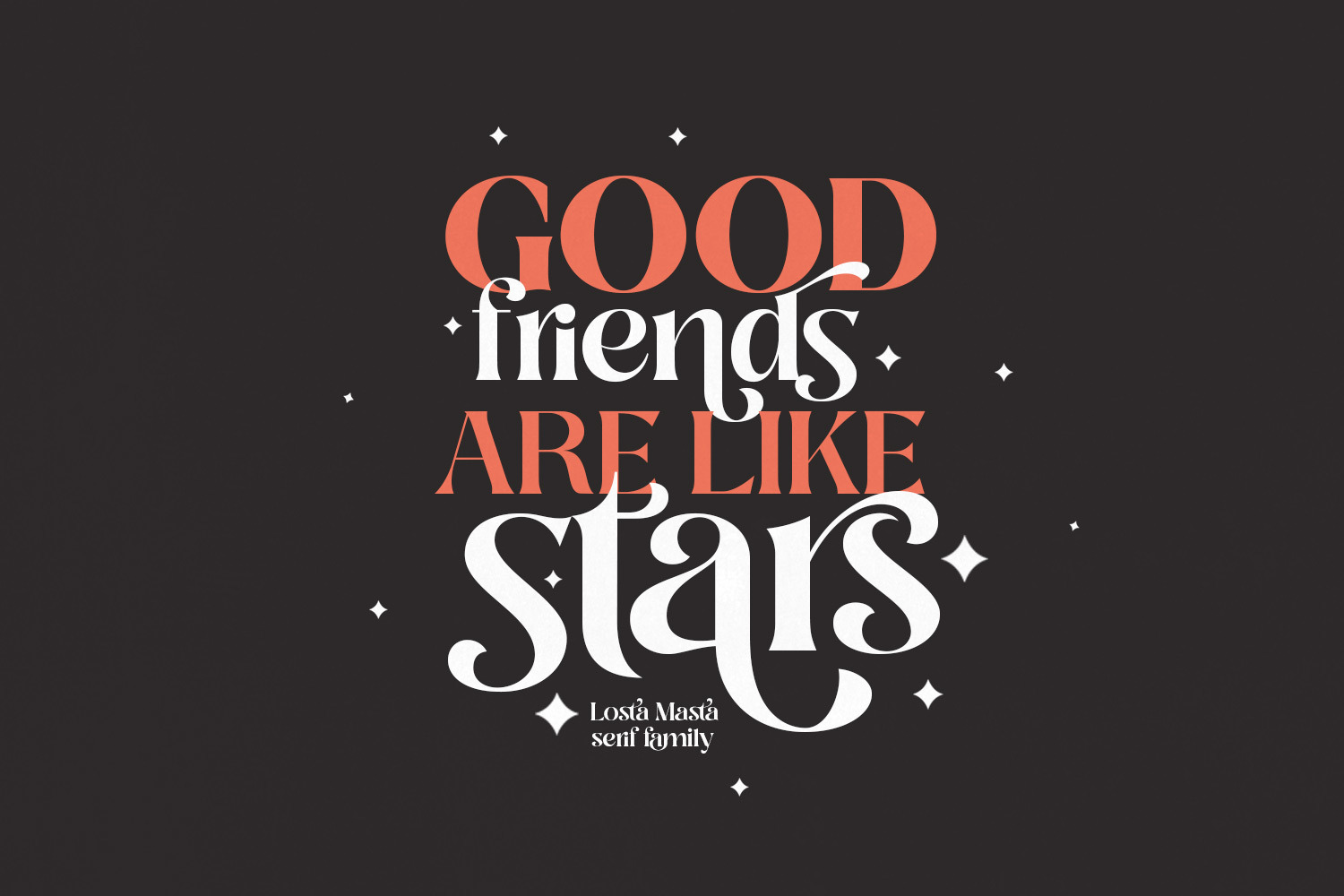 Losta Masta - Playful serif family Losta Masta - Playful serif family