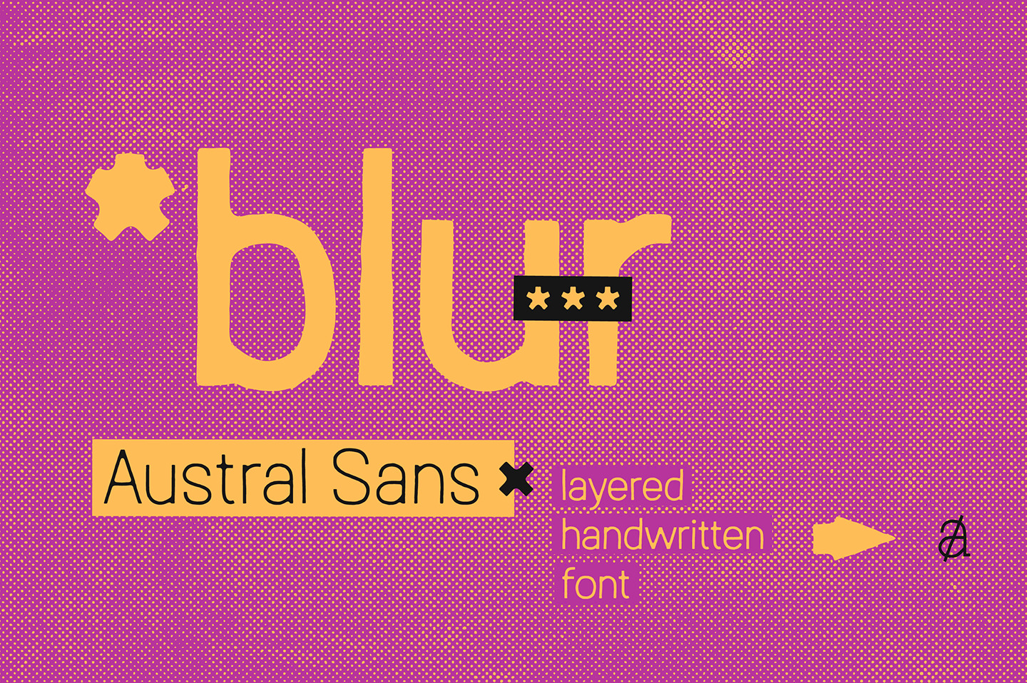 Austral Sans Blur Austral Sans Blur