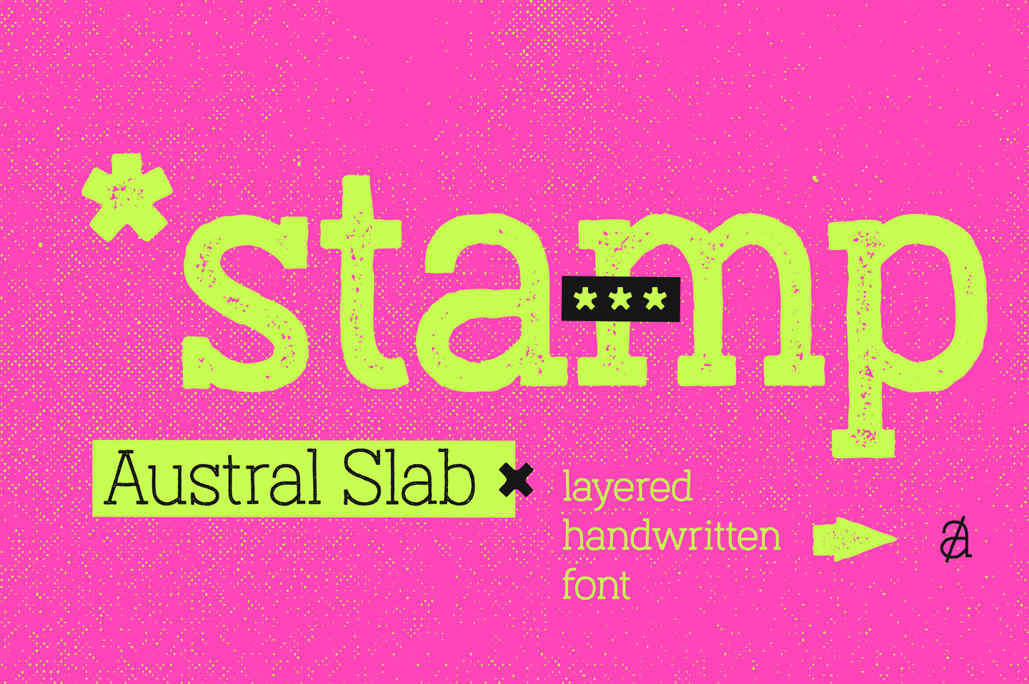 Austral Slab Stamp Austral Slab Stamp