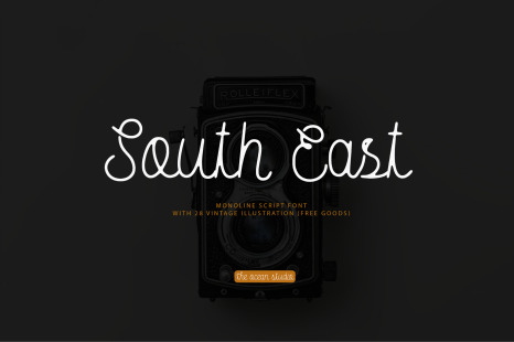 South East Monoline - Monoline script font