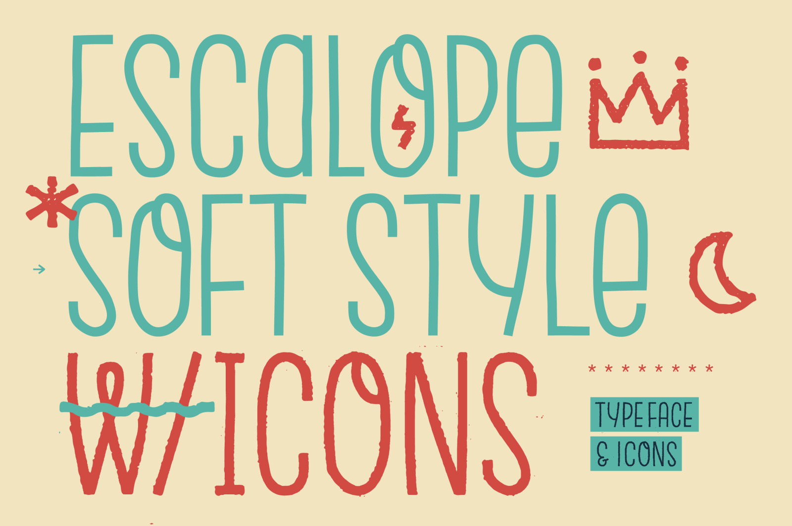 Escalope Soft + Icons Escalope Soft + Icons