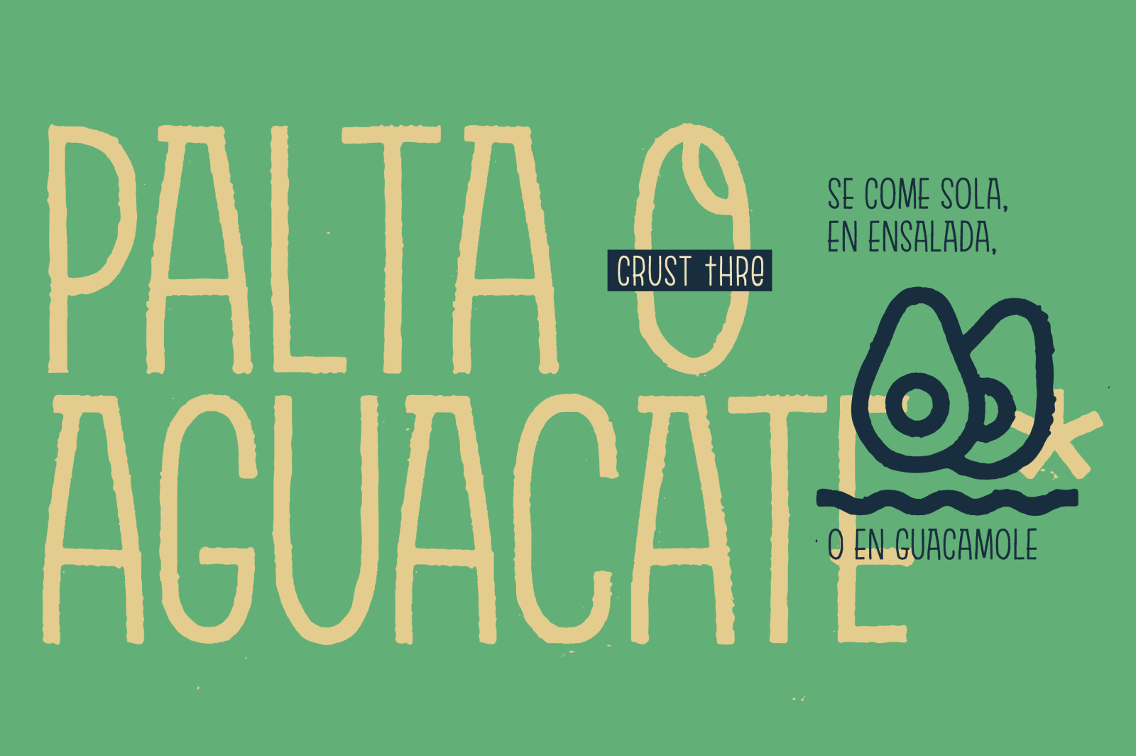Escalope Crust Three + Icons Escalope Crust Three + Icons