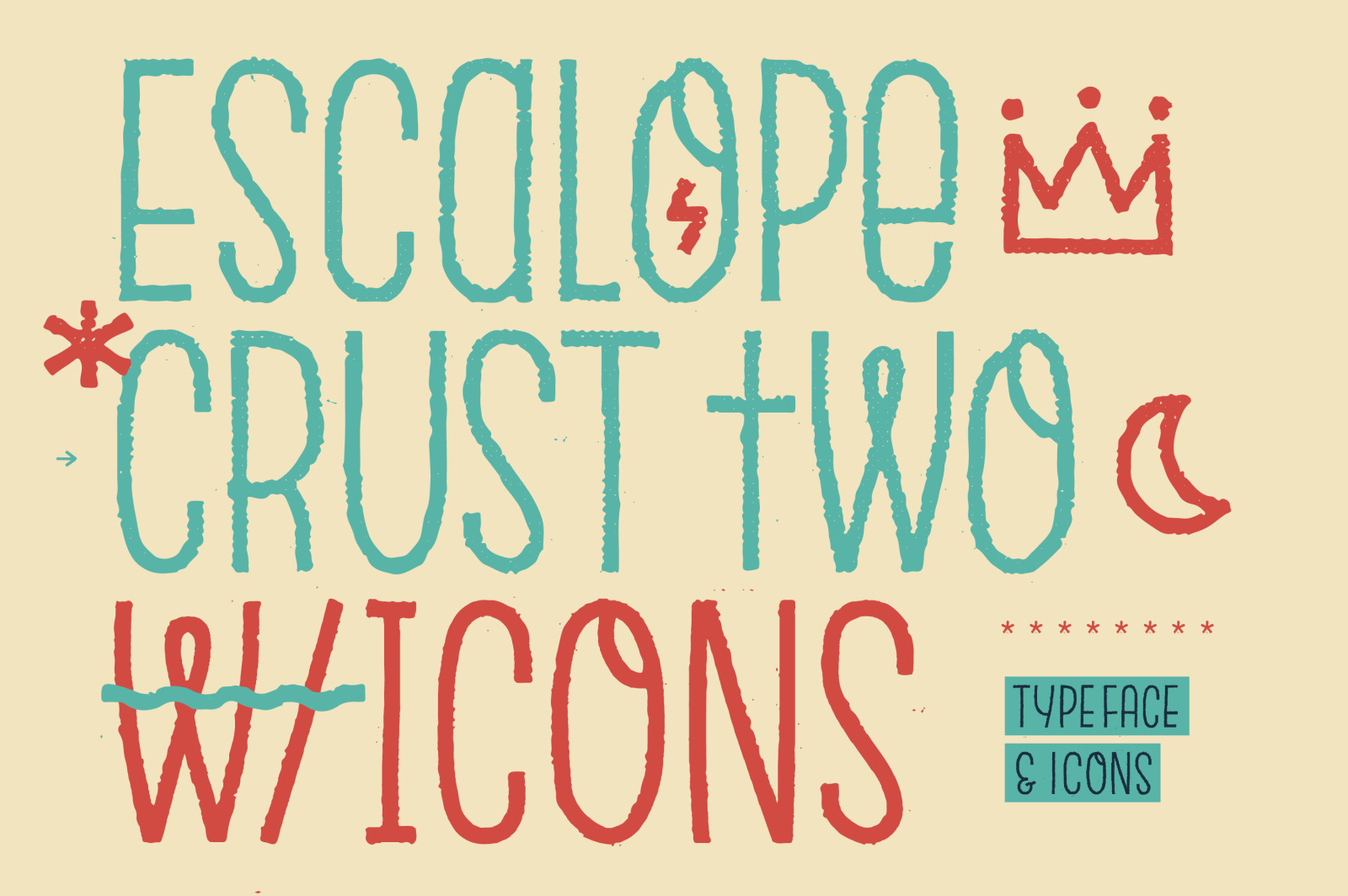 Escalope Crust Two + Icons