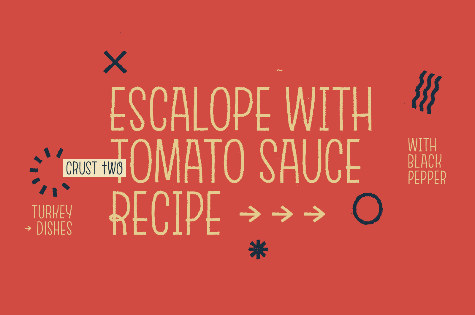 Escalope Crust Two + Icons Escalope Crust Two + Icons