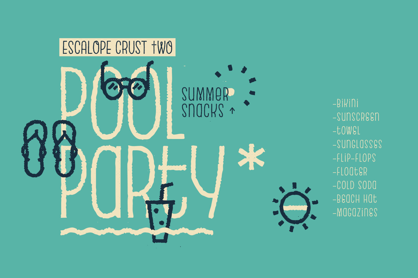 Escalope Crust Two + Icons Escalope Crust Two + Icons