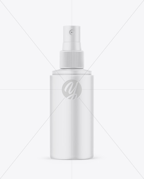 Matte Spray Bottle Mockup Matte Spray Bottle Mockup