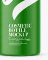 200ml Plastic Cosmetic Bottle w/ Batcher Mockup