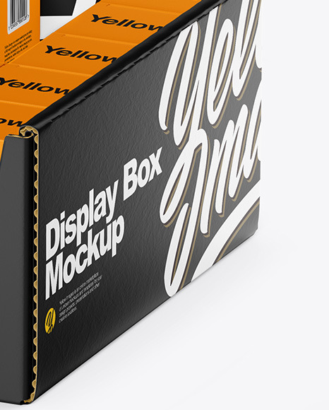 Display Box & Boxes Mockup