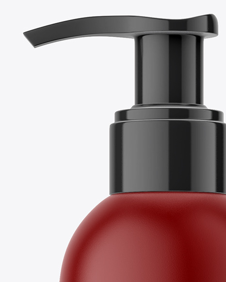 400ml Plastic Cosmetic Bottle w/ Batcher Mockup 400ml Plastic Cosmetic Bottle w/ Batcher Mockup
