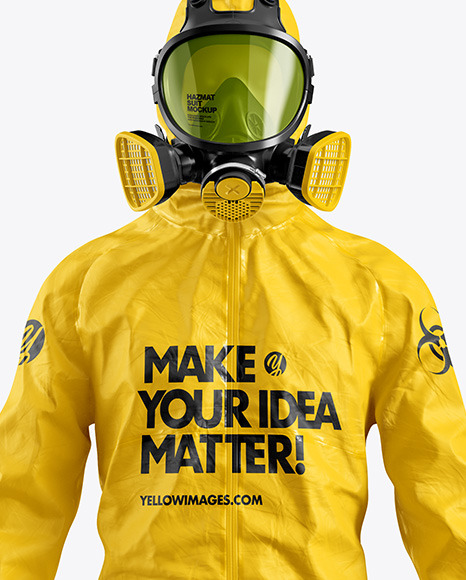 Hazmat Suit Mockup