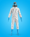 Hazmat Suit Mockup