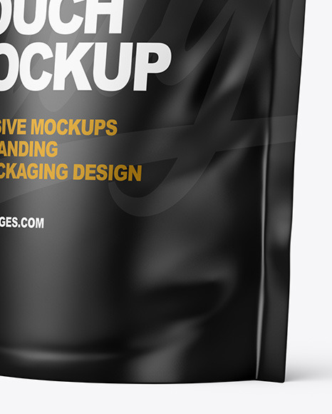 Matte Stand-up Pouch Mockup