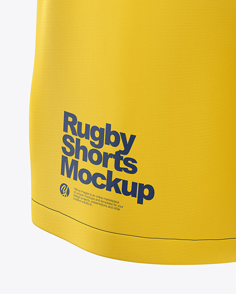 Men’s Rugby Shorts Mockup