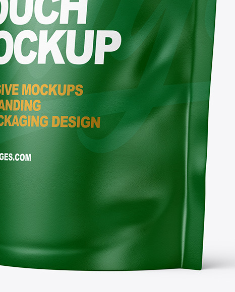 Paper Stand-up Pouch Mockup