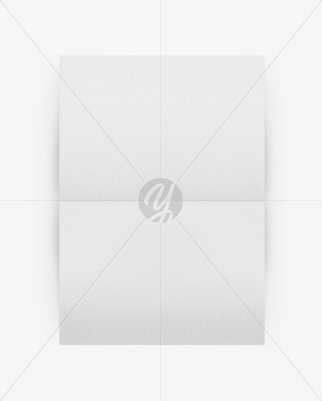 A4 Paper Mockup