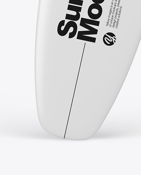 Surfboard Funboard Mockup