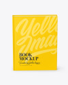 Hardcover Book w/ Fabric Cover Mockup