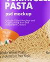 Plastic Bag With Vermicelli Pasta