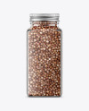 Spice Jar with Coriander Mockup