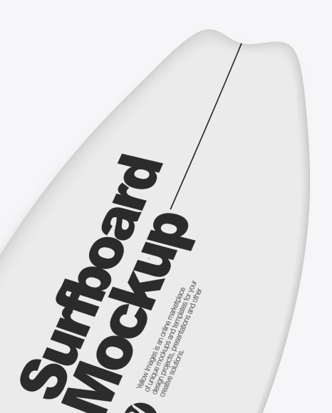 Classic Surfboard Mockup