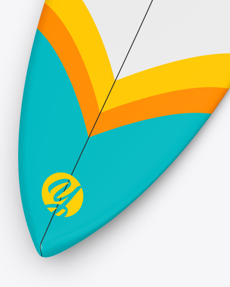 Classic Surfboard Mockup