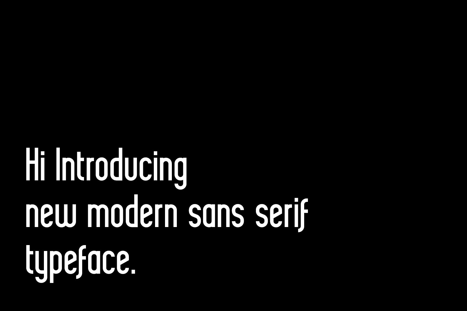 Delvon - Modern Sans Serif