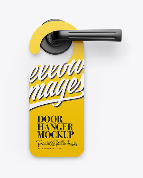 Door Hanger Mockups