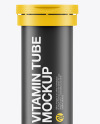 Matte Vitamin Tube Mockup