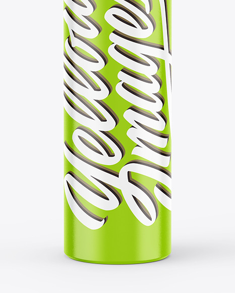 Glossy Vitamin Tube Mockup