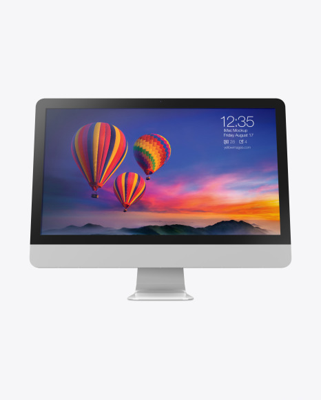 iMac Pro Mockup - Front View