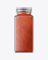 Spice Jar with Red Pepper Mockup