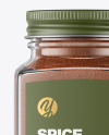 Spice Jar with Cinnamon Mockup