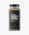 Spice Jar with Fennel Mockup