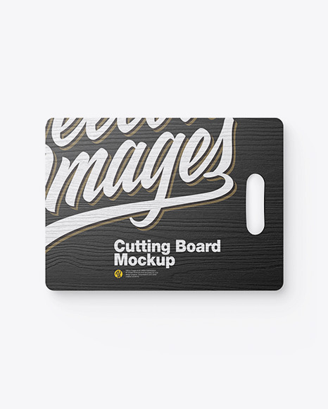 Wooden Cutting Board Mockup