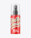 Matte Spray Bottle Mockup