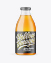 Apple Juice Bottle Mockup