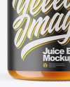 Apple Juice Bottle Mockup