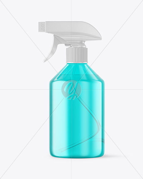 Spray Bottle Mockup