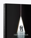 Hardcover Book w/ Glossy Cover Mockup