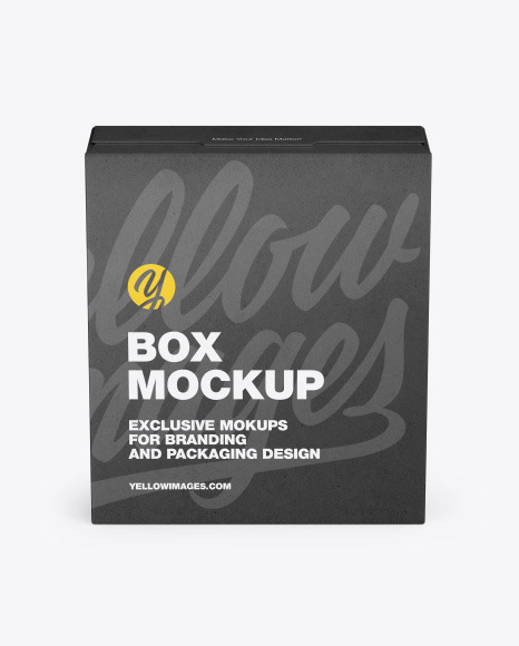 Kraft Box Mockup