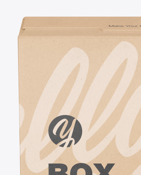 Kraft Box Mockup