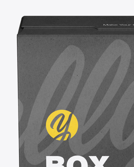 Kraft Box Mockup