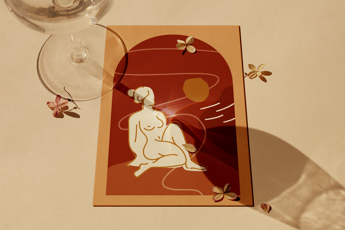 Nude Grace Modern Vector Set Nude Grace Modern Vector Set