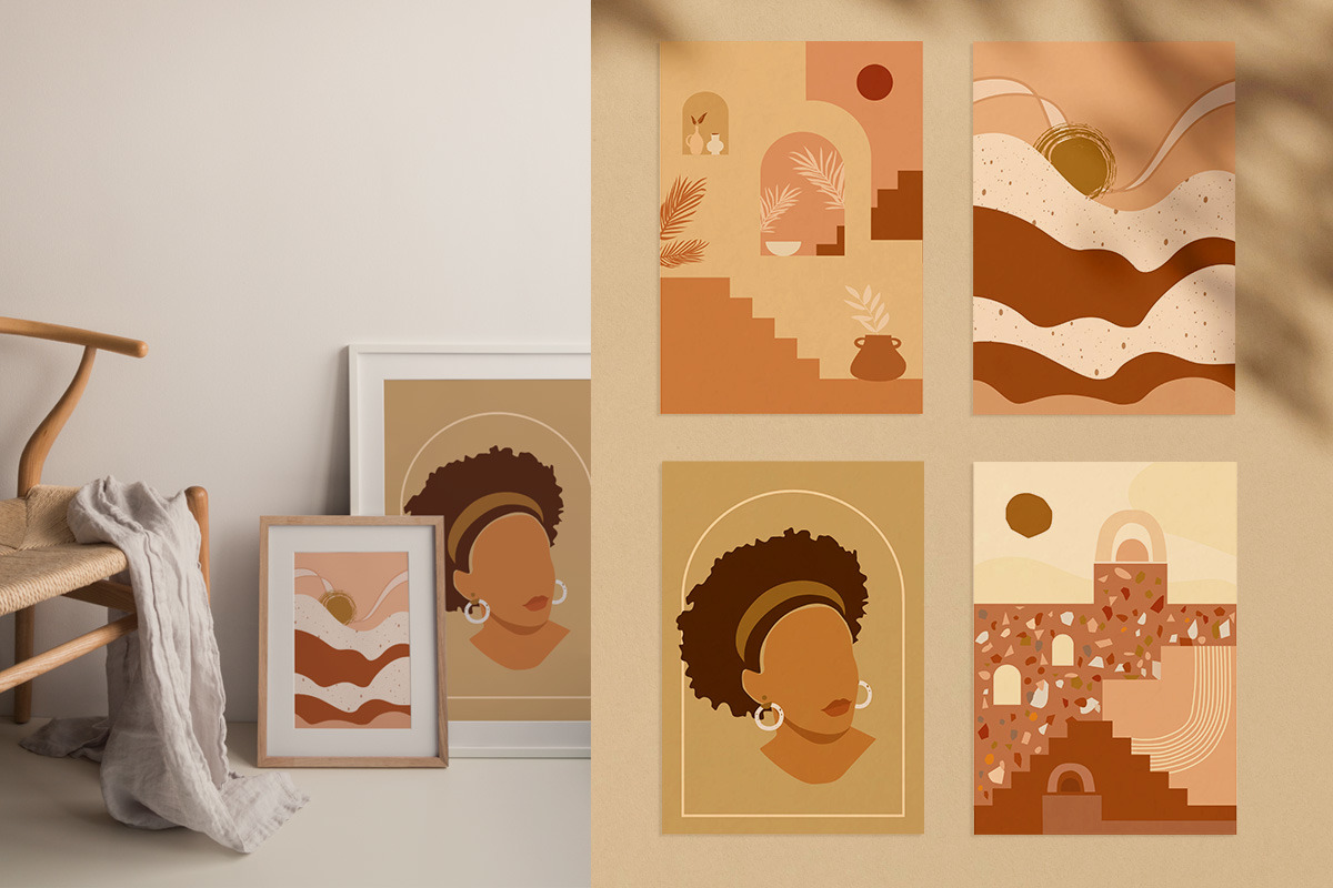 Nude Grace Modern Vector Set Nude Grace Modern Vector Set